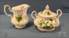ROYAL ALBERT TRILLIUM PATTERN CREAM AND SUGAR - 2