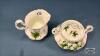 ROYAL ALBERT TRILLIUM PATTERN CREAM AND SUGAR - 3