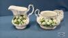 ROYAL ALBERT TRILLIUM PATTERN CREAM AND SUGAR - 5