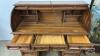 OAK ROLL FRONT DESK - 3
