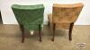 (2) UPHOLSTERED HOSTESS CHAIRS - 4