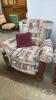 MATCHING CHESTERFIELD AND CHAIR - 5