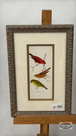 FRAMED BIRD PRINT