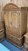 OAK PALLISER (5) PIECE BEDROOM SUITE (SEE NOTE) - 5