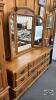 OAK PALLISER (5) PIECE BEDROOM SUITE (SEE NOTE) - 8