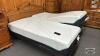TEMPER PEDIC KING SIZED SPLIT MATRESS WITH FRAMES - 8