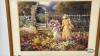 FRAMED VICTORIAN GARDEN PRINT - 2