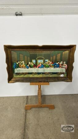 FRAMED LAST SUPPER PICTURE