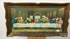 FRAMED LAST SUPPER PICTURE - 2