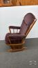 OAK GLIDER ROCKING CHAIR - 3