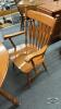 MAPLE OVAL TABLE AND CHAIRS - 4