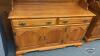 ROXTON MAPLE (2) PIECE BUFFET HUTCH (SEE NOTE) - 3