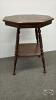 FUMED OAK PARLOUR TABLE - 2