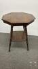 FUMED OAK PARLOUR TABLE - 5