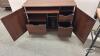 HIDE AWAY DESK WITH PULL OUT KEY BOARD SHELF - 3