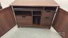 HIDE AWAY DESK WITH PULL OUT KEY BOARD SHELF - 4