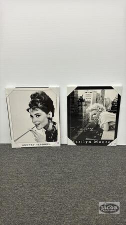 AUDREY HEPBURN AND MARILYN MONRO PICTURES