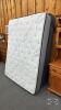 QUEEN SIZED UNMATCHED BOX SPRING AND MATRESS - 2