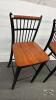 (2) 2-TONE PUB CHAIRS - 3