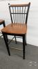 (2) 2-TONE PUB CHAIRS - 6