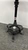 TABLE LAMP WITH WROUGHT IRON BASE - 2