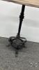 TABLE LAMP WITH WROUGHT IRON BASE - 4