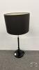 BLACK BASED TABLE LAMP
