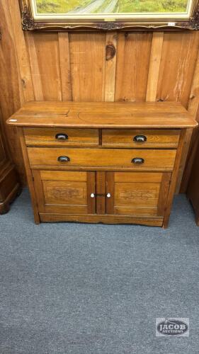SIDE BOARD BOTTOM WITH (3) DRAWERS