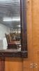 WOODEN FRAMED MIRROR - 4