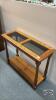 OAK SOFA TABLE - 3