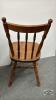 SMALL WOODEN DINETTE SET WITH TABLE AND 2 CHAIRS - 6