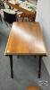 SMALL WOODEN DINETTE SET WITH TABLE AND 2 CHAIRS - 7