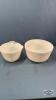 (2) PYREX BOWLS