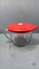 ANCHOR WARE 2QT. MIXING BOWL WITH LID AND SPOUT - 3