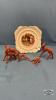 OLIVER TWIST 8IN SQ. CHINA PLATE