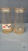 (2) SILVERWOODS 1/2 PINT MILK BOTTLES