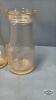 (2) SILVERWOODS 1/2 PINT MILK BOTTLES - 2