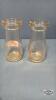 (2) SILVERWOODS 1/2 PINT MILK BOTTLES - 4