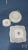 11IN GLASS CAKE PLATE - 15