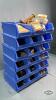 18 STACKABLE BINS IN SETS OF (3) WITH HARDWARE - 3