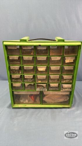 27 DRAWER ORGAINZER WITH HARDWARE