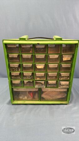 27 DRAWER ORGAINZER WITH HARDWARE