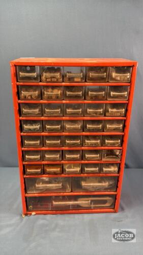 38 DRAWER ORGANIZER WITH HARDWARE