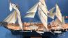PLASTIC MODEL SCHOONER SHIP - 6