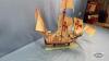 PLASTIC COLUMBUS SANTA MARIA SHIP MODEL - 3