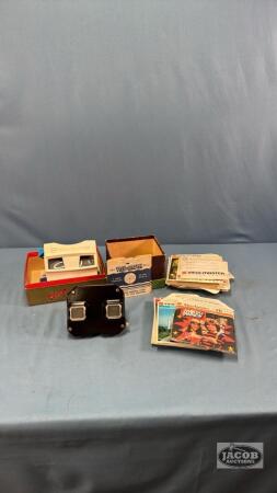 (2) VEIW MASTERS WITH QUANTITY OF SLIDES