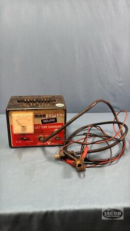 MOR POWER DELUXE BATTERY CHARGER 6V/12V