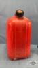 10 LITER GAS CAN WITH (2) METAL FUNNELS - 4