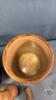 (2) SMALL CROCKS AND WOODEN BARREL SPIGOT - 3