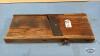 CABBAGE CUTTER WITH OLD SLIDING WINDOW SCREEN - 3